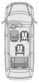 RVan Mobilité : Conversion commercial : Option de siège 3