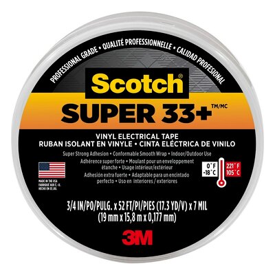 Electrical Tape - Scotch Super33+ - 3M - 6132