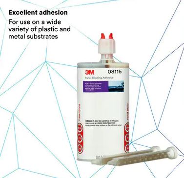 Adhesive - Used To Bond Steel/ Aluminum/ SMC/ FRP - 3M - 8115 - Image 5