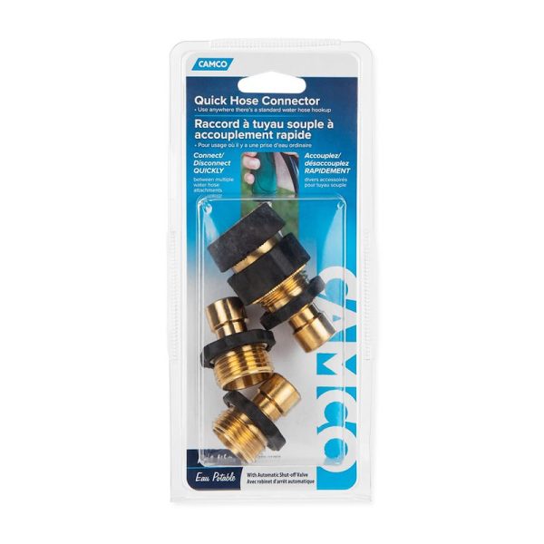 Fresh Water Hose Connector - Quick Connect - Camco - 10-0875 - Image 7