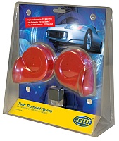 Horn - One 500 Hertz High-Tone Horn/ One 400 Hertz Low-Tone Horn - Hella - 7424801 - Image 2