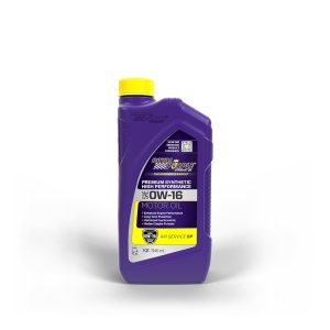 Oil - SAE 0W-16 - Royal Purple - 01016