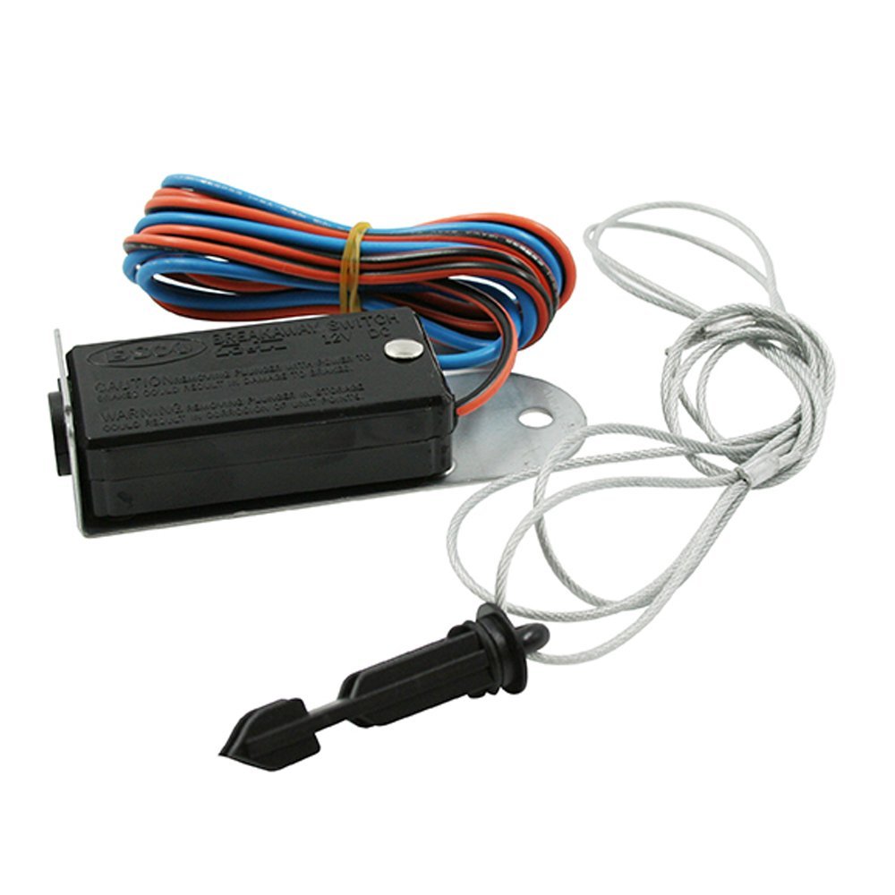 Towed Vehicle Brake Control Breakaway Switch - With 4 Foot Lanyard And Pin - AP Products - 014-BS4000