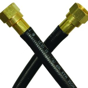 Propane Hose - 1/4 Inch Inside Diameter Rubber Supply Hose - JR Products - 07-30955