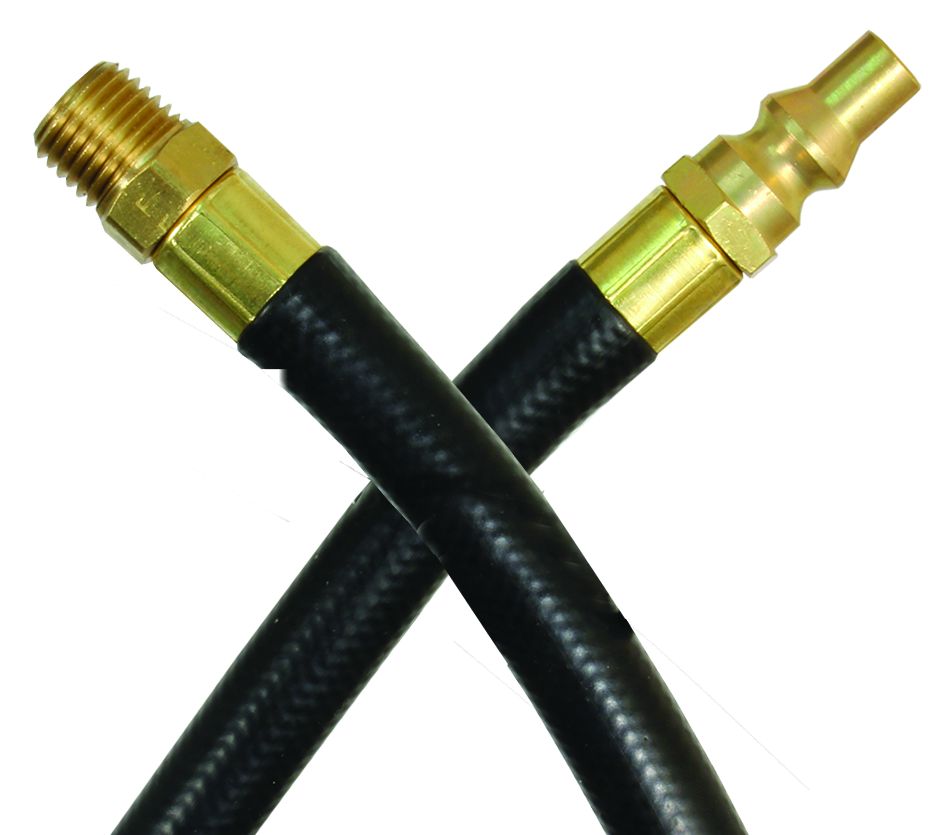 Propane Hose - 1/4 Inch Inside Diameter Rubber RV Appliance Hose - JR Products - 07-31125