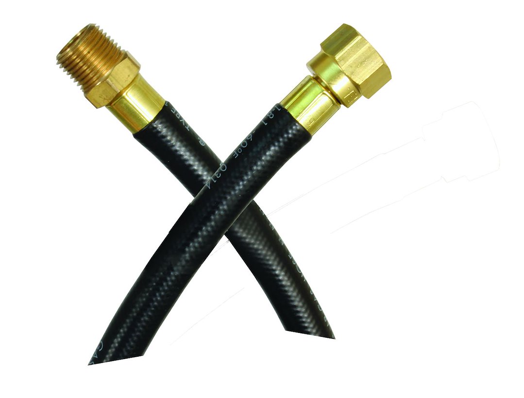 Propane Hose - 1/4 Inch Inside Diameter Rubber Supply Hose - JR Products - 07-31255