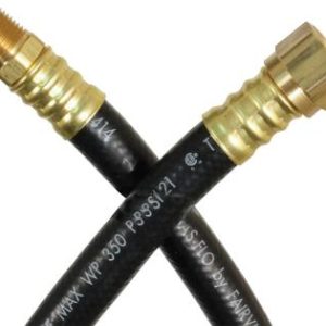 Propane Hose - 3/8 Inch Inside Diameter Rubber Supply Hose - JR Products - 07-31485