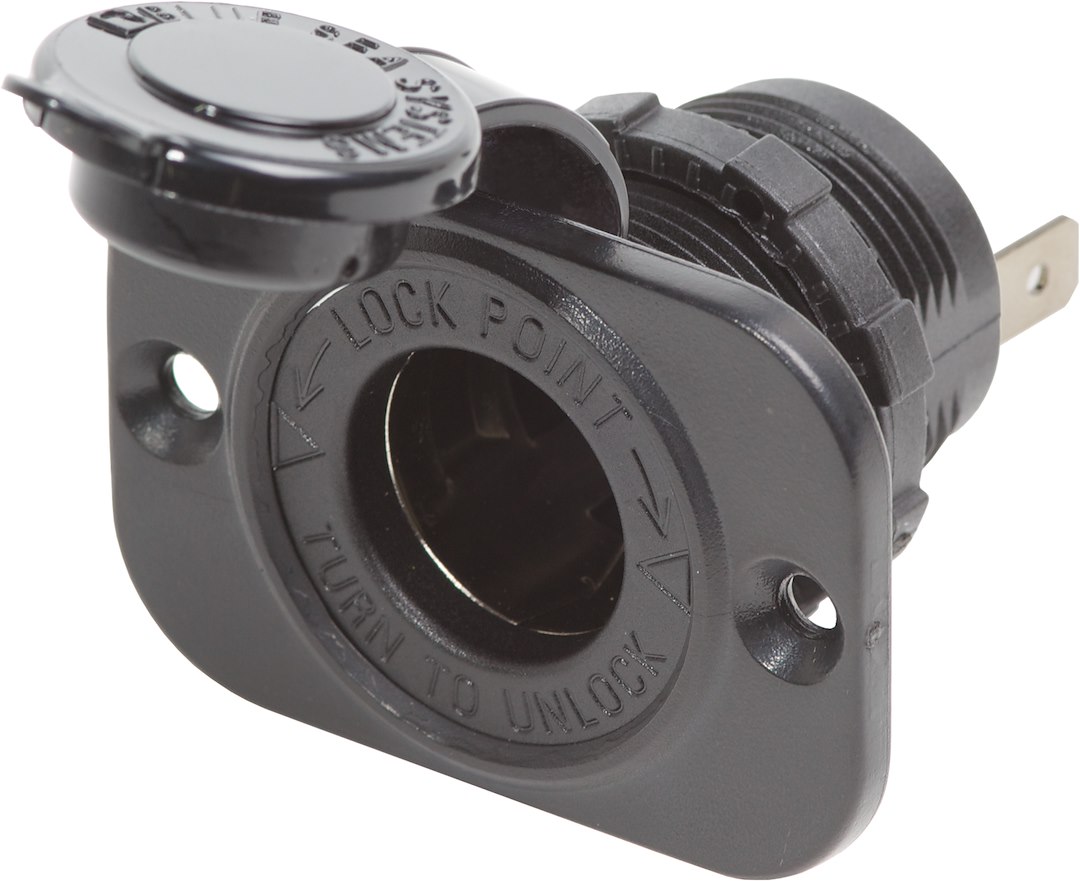 Power Port Socket - Plugs Into Socket - Blue Sea - 1011-BSS