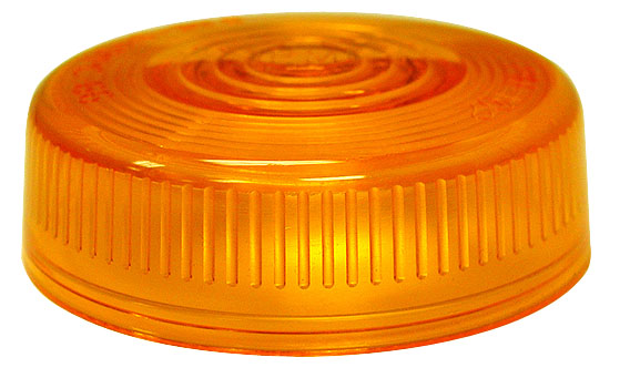 Turn Signal-Parking-Side Marker Light Lens - Replacement Lens Fits Peterson Light Series 102A - Peterson Mfg. - 102-15A