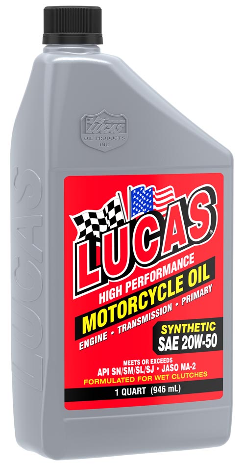 Oil - SAE 20W-50 - Lucas Oil - 10702
