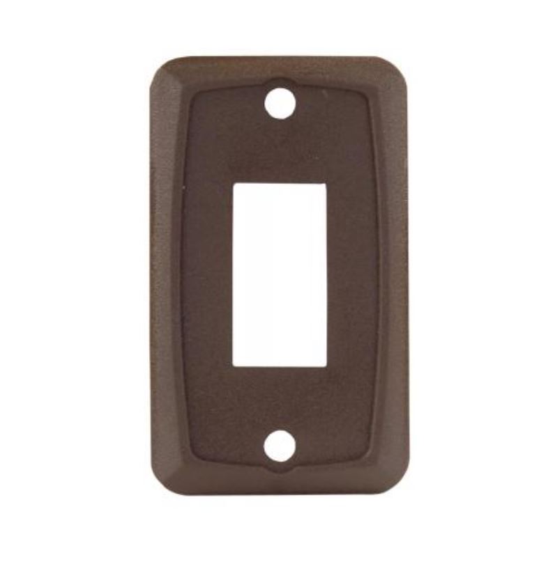 Multi Purpose Switch Faceplate - Single Switch Opening - JR Products - 12865