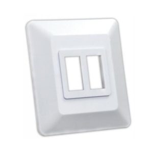 Plaque de finition pour interrupteur multi-usages - JR Products - 19-1967