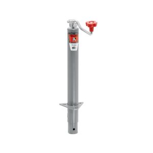 Trailer Tongue Jack - Manual A-Frame Round Topwind Jack - Bulldog - 155033