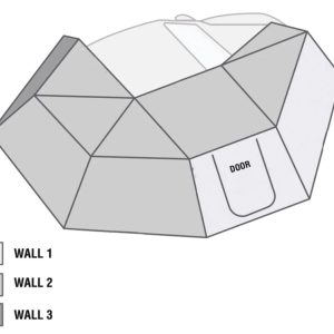 Panneau d'extension de auvent - Overland Vehicle Systems - 18-8506