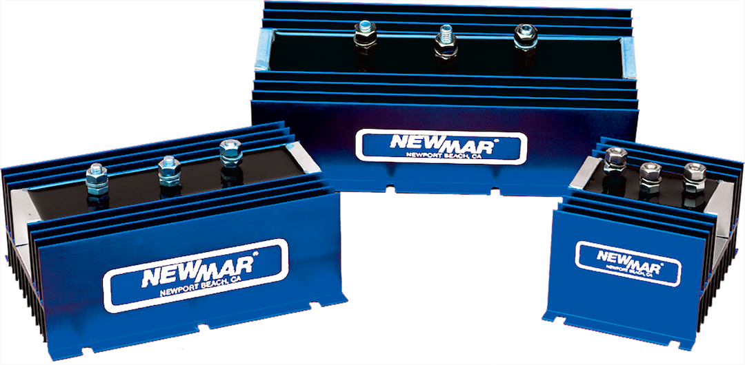 Battery Isolator - Used To Charge Multiple Batteries Automatically And Prevent Discharge From One Battery Bank To Another - NewMar - 2-3-120
