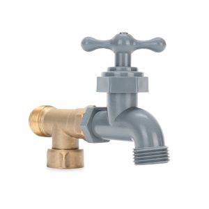Fresh Water Hose Connector - T-Connector With Faucet - Camco - 22463