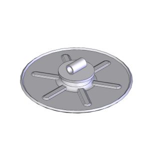 Pied de train d'atterrissage de remorque - Lippert Components - 04-7013