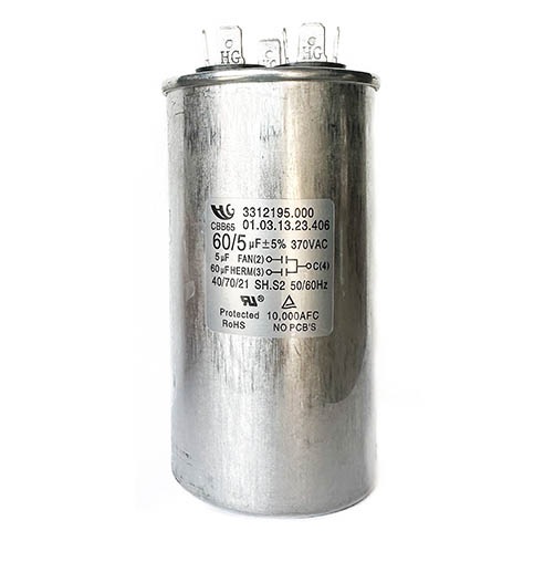 Air Conditioner Capacitor - Run Capacitor - M.C. Enterprises - 3312195,000MC