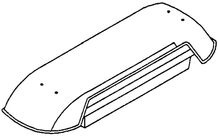 Couvercle de ventilation de réfrigérateur - Dometic - 49-3623