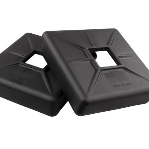 Sewer Hose Storage Carrier Cap - Use With 4 Inch Square Sewer Hose Bumper - JR Products - 358-A