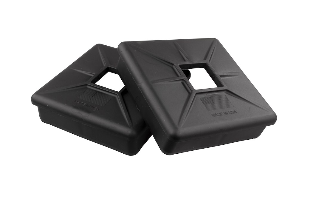 Sewer Hose Storage Carrier Cap - Use With 4 Inch Square Sewer Hose Bumper - JR Products - 358-A