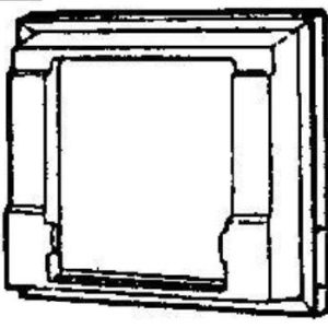 Panneau de porte de réfrigérateur Retenue - Dometic - 69-3902
