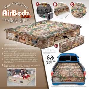 Matelas pneumatique pour lit de camion - AirBedz by Pittman Outdoors - 71-8190