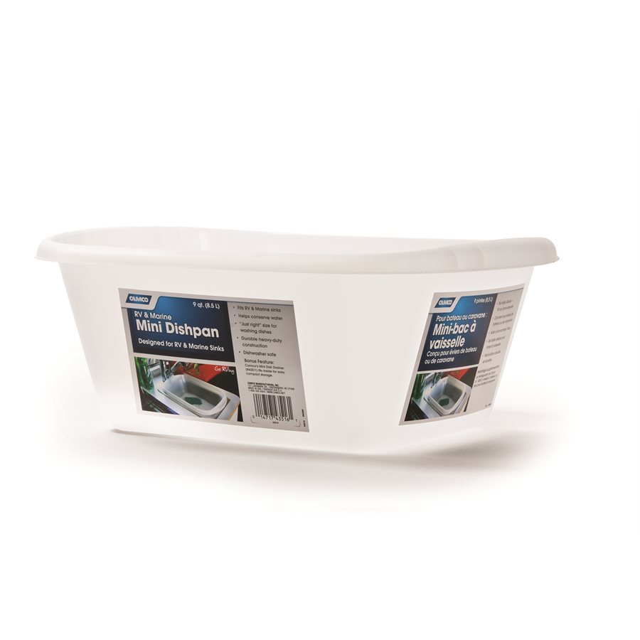 Dish Pan - Holds 9 Quarts - Camco - 43516