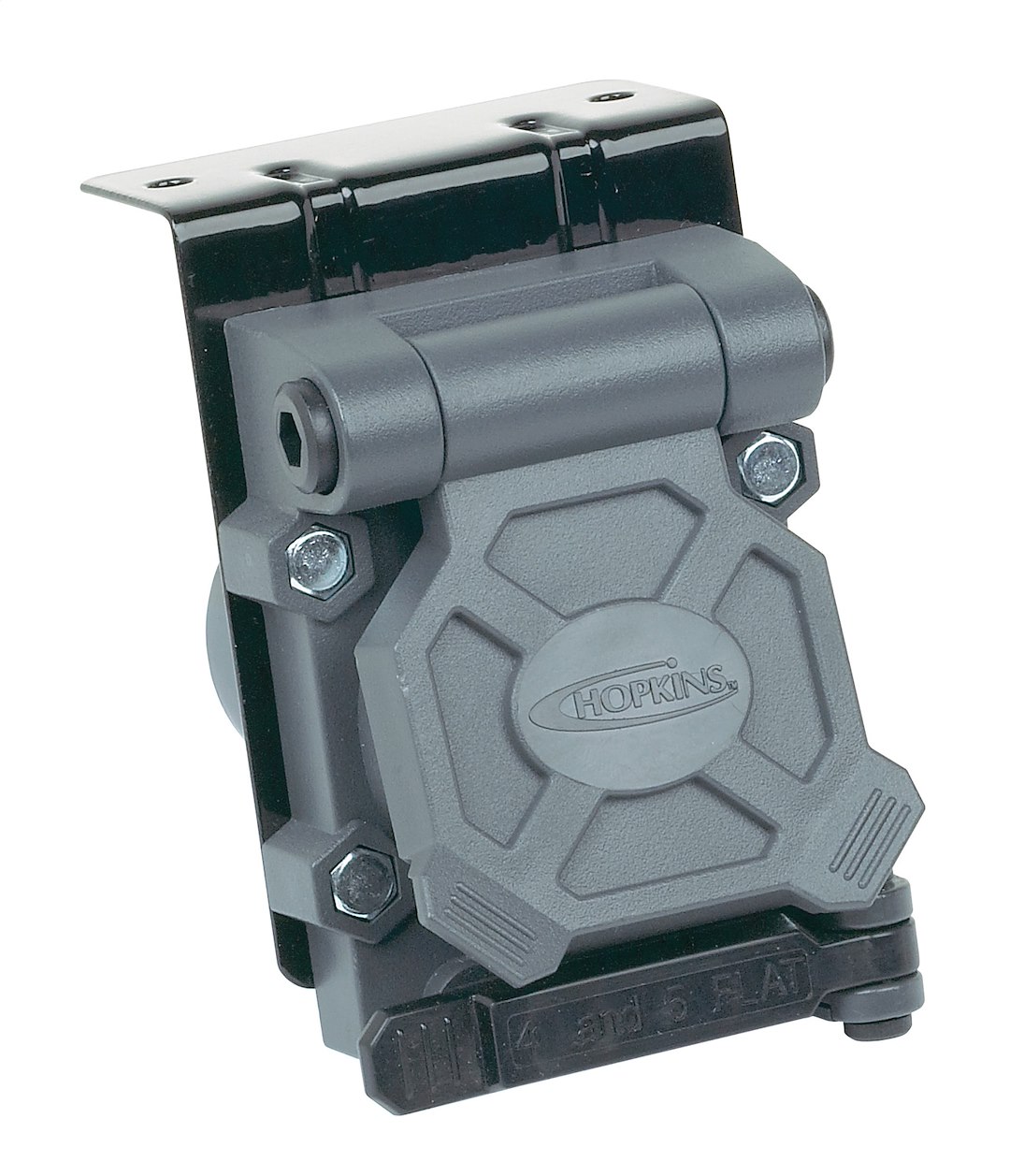 Trailer Wiring Connector - 7-Way RV Blade/ 5 And 4-Way Flat - Hopkins MFG - 48470
