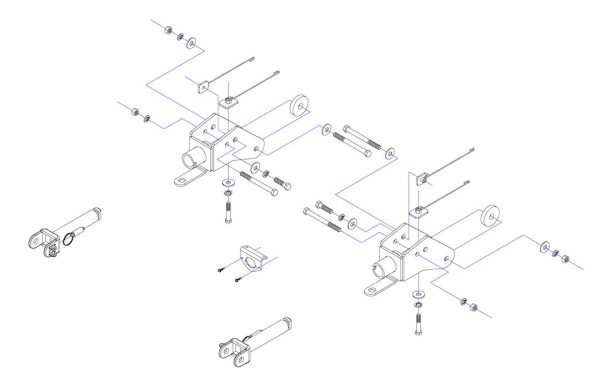 Vehicle Baseplate - Direct-Connect - Roadmaster - 08-8245