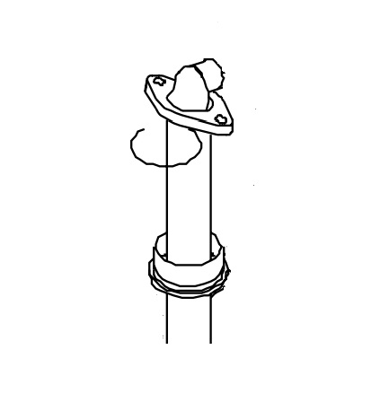 Raccord de tube d'eau pour machine à glaçons - Norcold - 95-7402