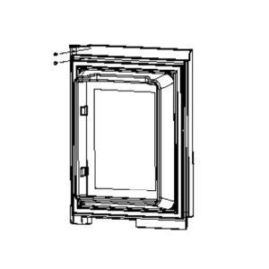 Porte de réfrigérateur - Norcold - 70-6643