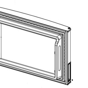 Porte de réfrigérateur - Norcold - 07-7679