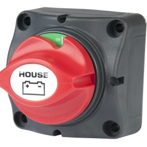 Battery Disconnect Switch - House Battery Master Switch - Marinco - 701HBRV