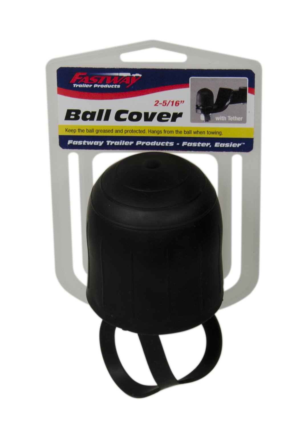 Trailer Hitch Ball Cover - For Use With 2-5/16 Inch Ball - Fastway Trailer Products - 82-00-3216