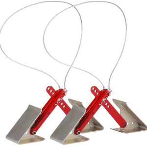 Wheel Chock - Red - Fastway Trailer Products - 84-00-4840