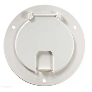 Electrical Cord Hatch - For Use With Up To 50 Amp Cords - RV Designer - 19-1499