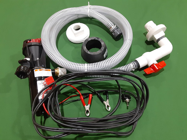 Macerator Waste Dump System - For Clean Dump Extension Hoses - Clean Dump - 11-0673
