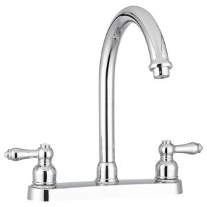 Faucet - Used For Kitchen - Dura Faucet - DF-PK340L-CP