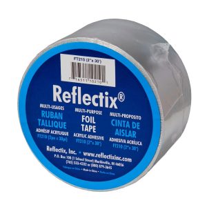 Multi Purpose Tape - Used For Water Heater/ Work Shop/ Wall Exterior/ Radiant Floor/ Storage Building/ Garage Door/ Cathedral Ceiling/ Unique Applications And Wine Room - Reflectix - 08-7418