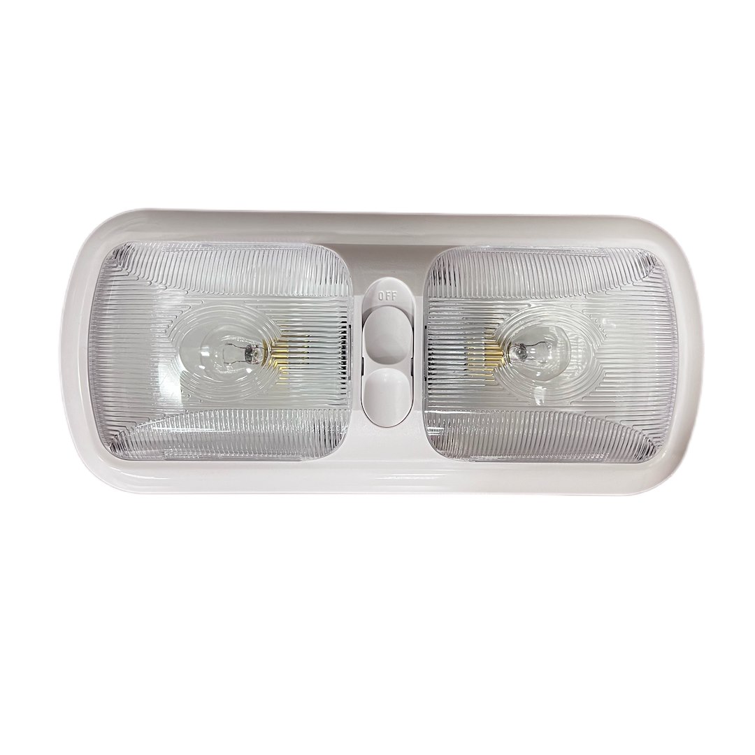 Dome Light - Clear Optic Lens - RV Designer - 07-6672