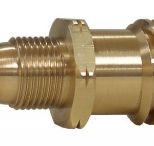 Propane Adapter Fitting - Male POL (Prest-O-Lite) With O-Ring x 1-5/16 Inch Male ACME (Female POL) - Marshall Excelsior - ME398P