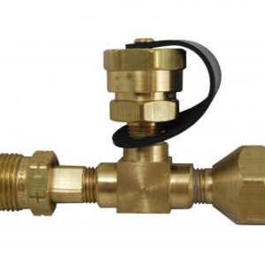 Propane Adapter Fitting - Tee Style - Marshall Excelsior - ME415P