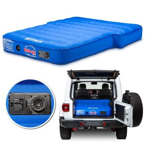 Rear Seat Air Mattress - 66 Inch Length x 52 Inch Width x 10 Inch Height Inflated - AirBedz by Pittman Outdoors - PPI-BLU_XUV