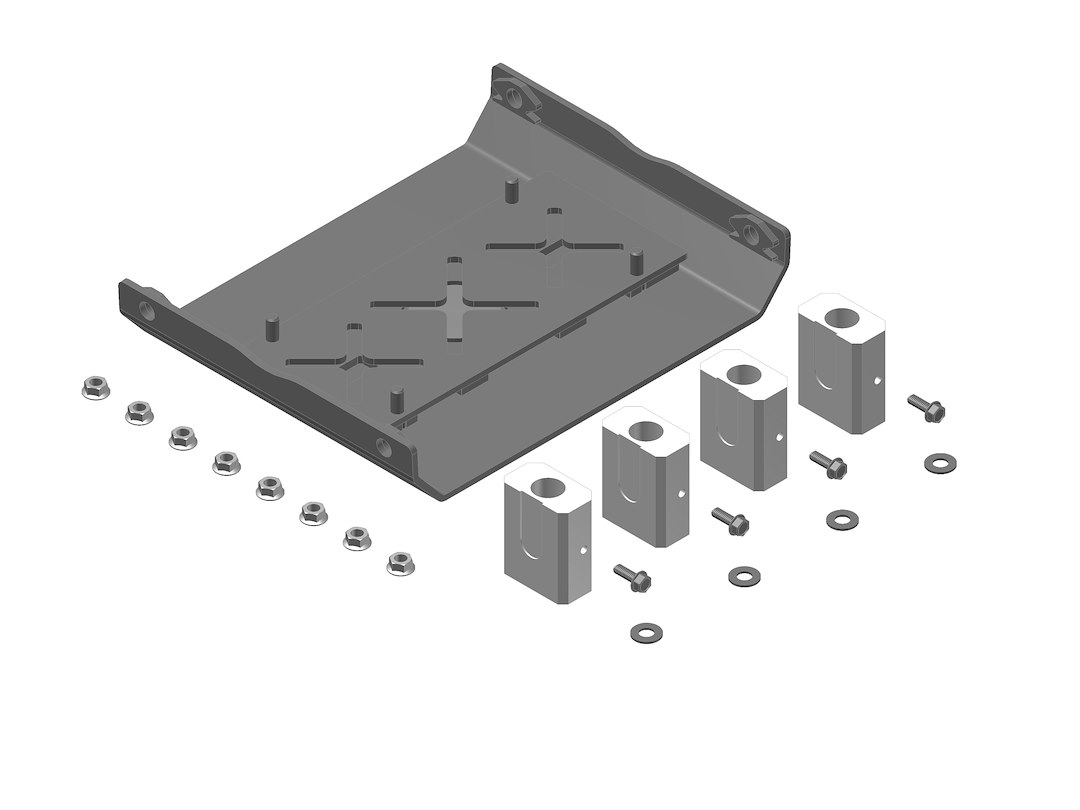 Adaptateur de boîte de pin de remorque fifth wheel - MOR/ryde - 14-8900