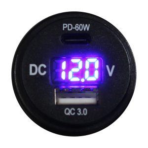 USB Outlet - Vehicle Use - Race Sport Lighting - RS51915B