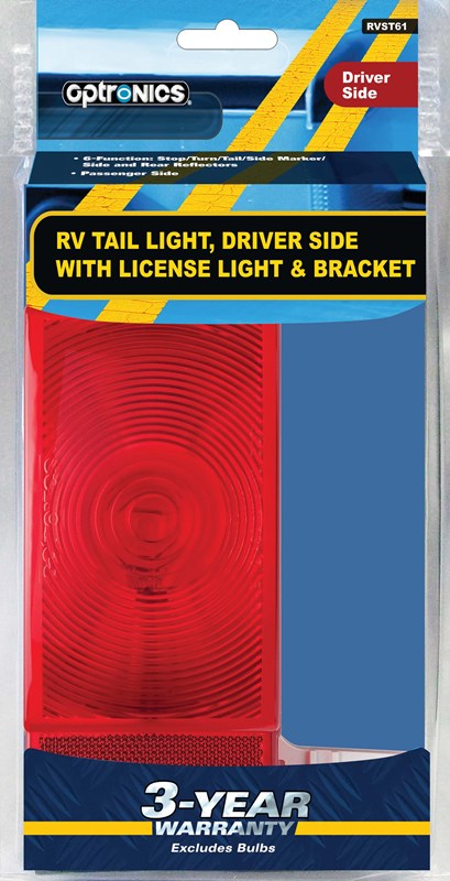 Trailer Light - Stop/ Turn/ Tail Light - Optronics - RVST61S