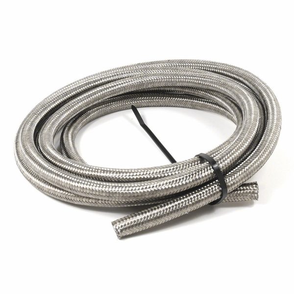 Braided Hose - For Use With Hydrocarbon and Alcohol Based Fuels/ Motor Oil/ Coolant - SpeedFX - 5320610
