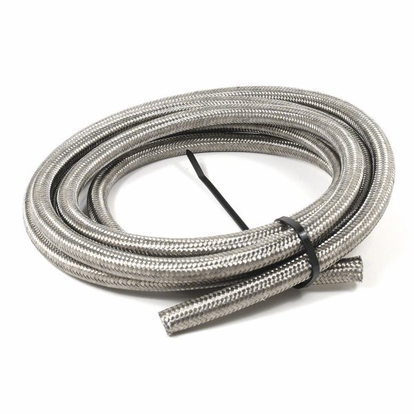 Braided Hose - For Use With Hydrocarbon and Alcohol Based Fuels/ Motor Oil/ Coolant - SpeedFX - 5320806
