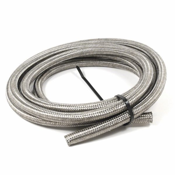 Braided Hose - For Use With Hydrocarbon and Alcohol Based Fuels/ Motor Oil/ Coolant - SpeedFX - 5320810